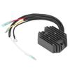 12V Outboard Voltage Regulator Aluminum Alloy Waterproof Replacement for Tohatsu MFS15C MFS20C MFS15D 4 Stroke