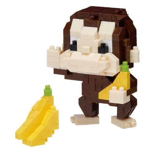 Kawada Nanoblock Curious George NBCC_198 5 X 6 X 3.2cm Ages 12+ Interior Hobby NBCC_198