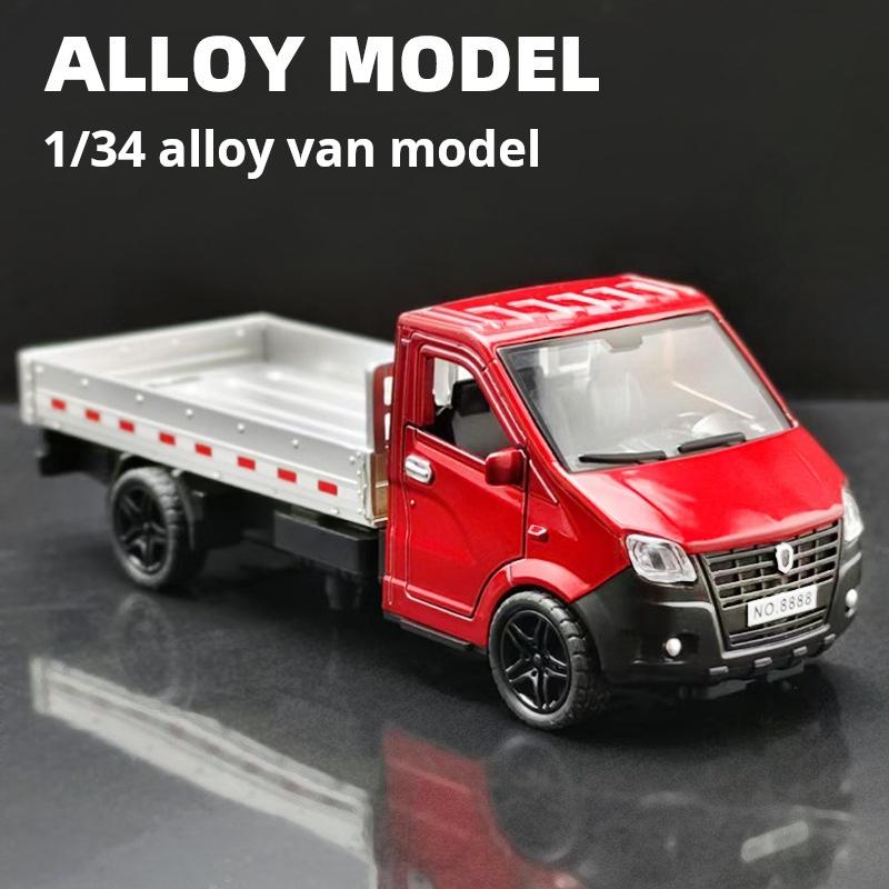 1/34 Сплав Самосвал Однорядный Грузовик 3-дверный Отскок Игрушечная Машинка для Мальчиков Детский Транспортный Грузовик для Детей Подарки на День Рождения