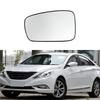 1x Стекло левого бокового зеркала с подогревом и подложкой для Hyundai Sonata 2011-2014