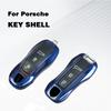 Для Porsche Cayenne Mancan Panamera 911 718 Boxster Cayman Taycan Новая модель Старая модель Чехол для ключа Крышка корпуса брелока