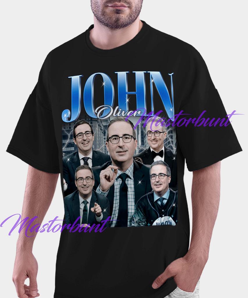 Retro JOHN OLIVER Shirt, John Oliver Fans Tees, John Oliver 90s Vintage T-Shirt, John Oliver Merch Gift, John Oliver Bootleg Kids Tee