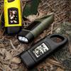 Rechargeable For Fishing Boating Hiking Survival Gear Power Bank Solar Flashlight Emergency Hand Crank Dynamo Led Flashlight