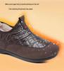 Зимние снегостойкие ботинки Slip-On 2024 года: Водонепроницаемая, теплая, повседневная обувь из хлопка в корейском стиле