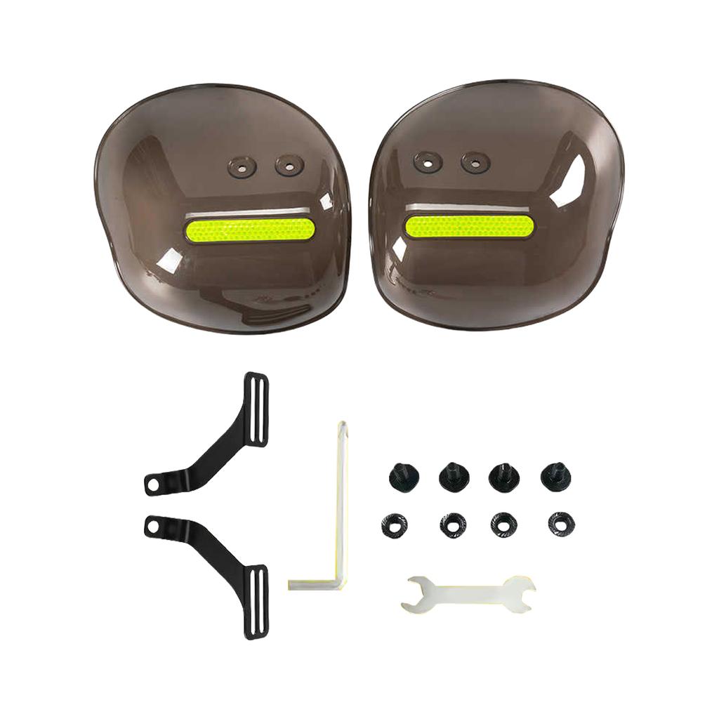 Ветрозащитные мотоциклетные щитки для рук, протекторы, дефлекторы, устойчивые к погодным условиям, высокопрочные, с надежным креплением для мотоциклистов