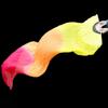 1Pc Long Gradient Color Dancer Practice Imitation Silk 150cm Length Dance Props Belly Dancing Fan