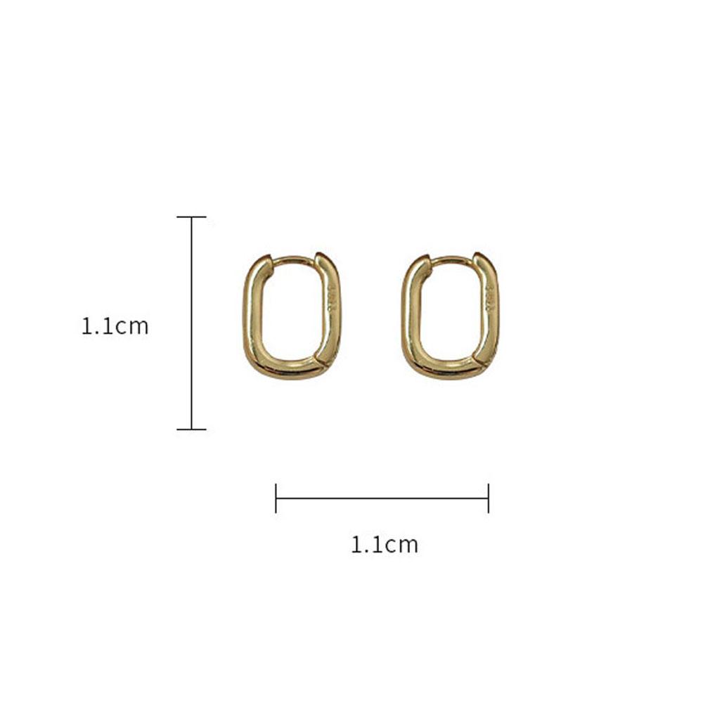 Аксессуары Круг Женщины Мужчины U-образные Серьги-хагги Серьги-кольца Модная бижутерия Подарок Клипсы для ушей