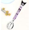 Lilpang Kuromi Figure Tongtong Mascot Spoon + Fork Set, a Popular Character In Korea