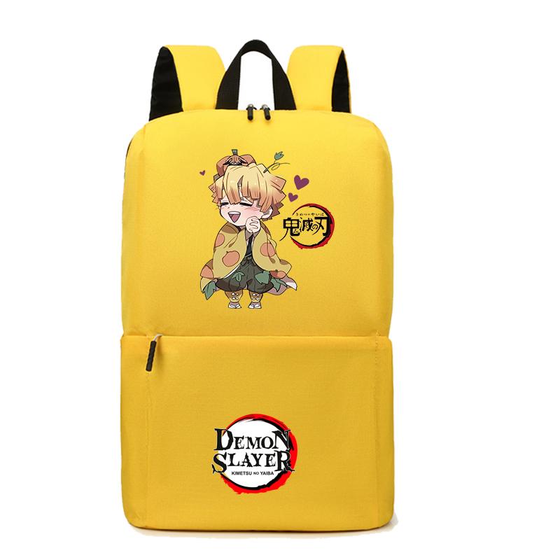 Рюкзак в стиле аниме «Убийца демонов» Nezuko Kawaii, школьная сумка с героями мультфильмов, большая вместимость, манга для путешествий, повседневная сумка для книг для девочек для взрослых