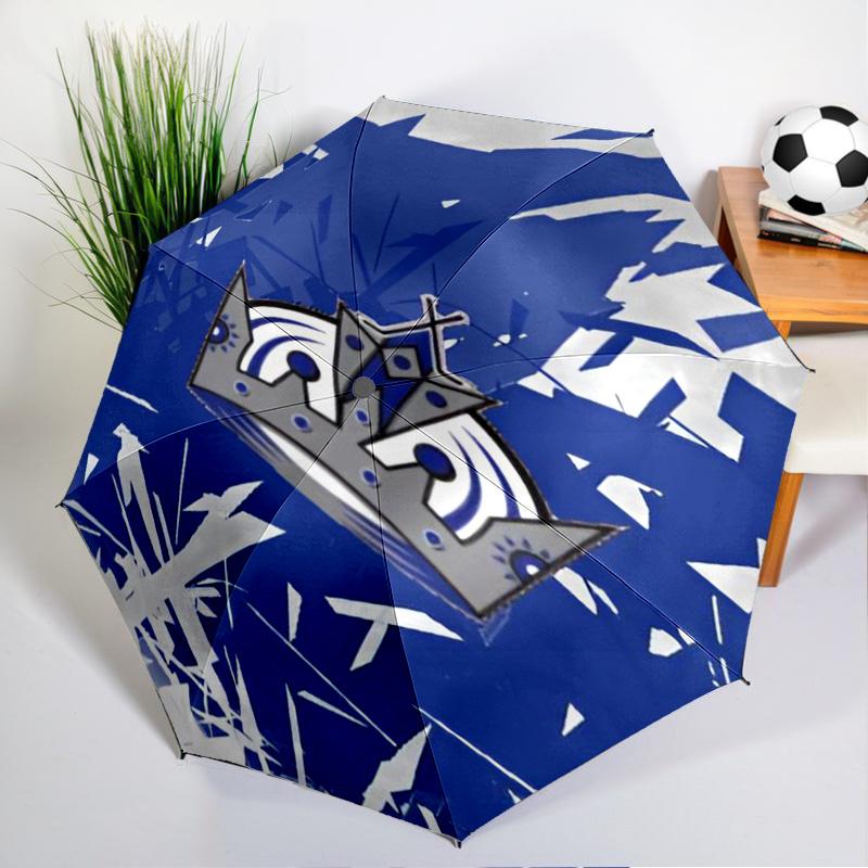 Los Angeles ice hockey Umbrella 8-Frame for Travel, Camping, Casual Lightweight Portable Umbrella, Essential for Every Family Holidays Gift