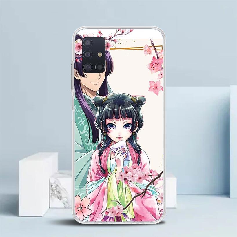 A-Apothecary D-Diaries Аниме Мягкая обложка для Samsung Galaxy A12 A22 A32 A52 A72 A02S Чехол для телефона Note 20 Ultra 10 S10 Plus A51 A71