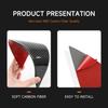 Car Gear Shift Panel Cover Decals for 2011 2012 2013 2014 Dodge Charger Accessories Carbon Fiber Interior Stickers