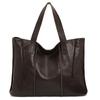 100% Genuine Leather Bag Large Capacity Women Women Leather Handbags Famous Brand Big Ladies Shoulder Bag Tote Bag
