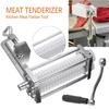 Kitchen Manual Meat Tenderizer Pork Beef Steak Heavy Duty Clamp Roller Machine Flatten Tool Meat Poultry Tools
