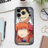 Monthly Girls N-Nozaki-kun Black Phone Case For IPhone 17 16 15 14 13 12 13 12 11 Pro Max Plus XS XR Silicone Soft Back Cover
