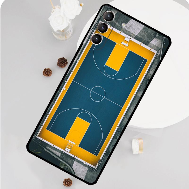 Чехол для телефона с баскетбольным мячом для Samsung Galaxy S26 S23 Ultra S20 S21 S22 S24 S25 Plus S10 S25 FE Funda Cover