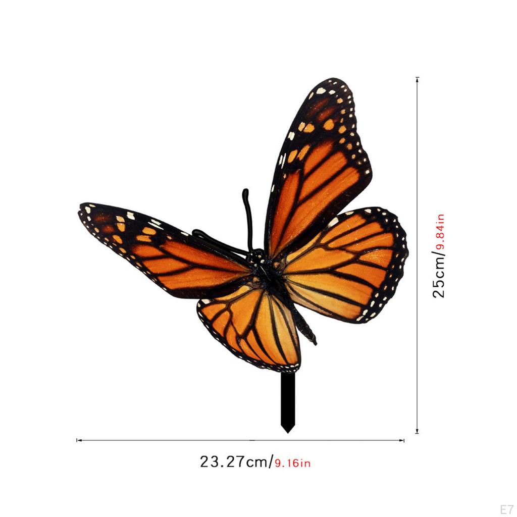 Butterfly Garden Decor Handcrafted Metal Art for Outdoor