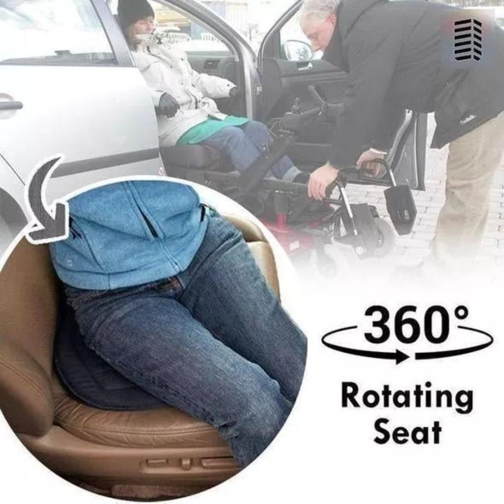 360 Degree Rotation Rotation Car Seat Pad Swivel Rotation Car Chair Cover Pregnant Women