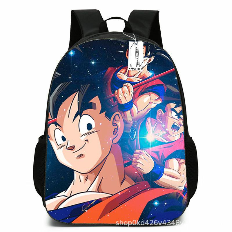 Рюкзак Dragon Ball 2 Анимированные персонажи Детский ранец для начальной школы 1-3-6 класс Сумка для компьютера