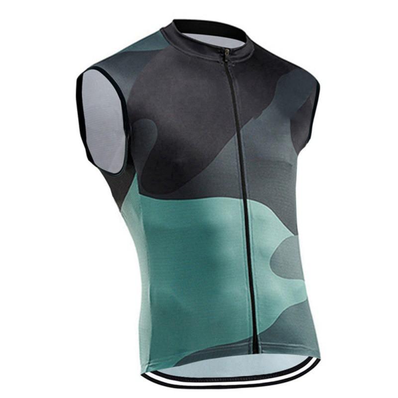 Men Women Cycling Vest Breathable Mesh Jersey Road Bike Riding Sportswear