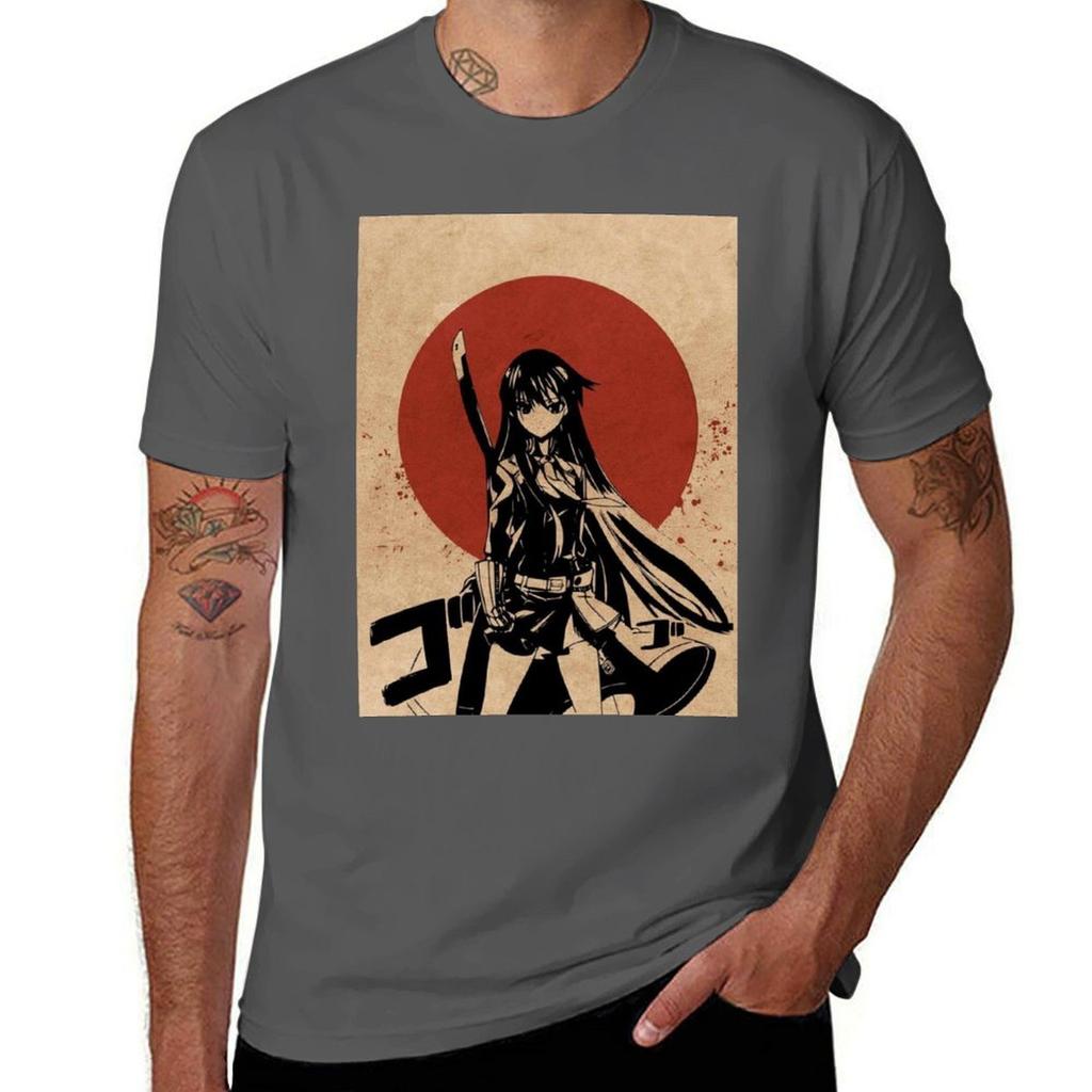Akame ga Kill Aesthetic Akame TShirt Outdoor Sports Short Sleeve Top