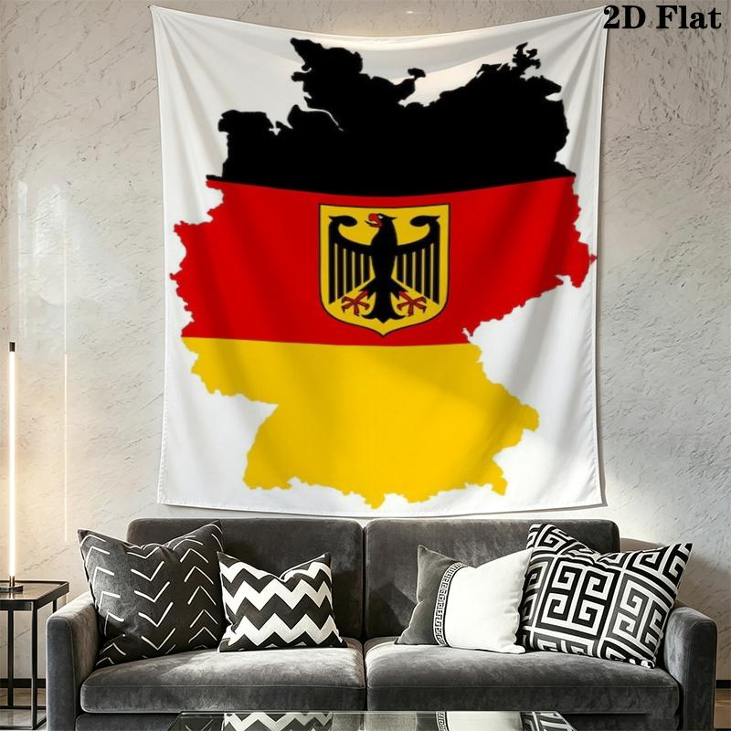 Bundesadler Wall Tapestry Aesthetic Wall Hanging Printed Fabric Blanket Decorative Tapestries for Bedroom Living Room Home Decor