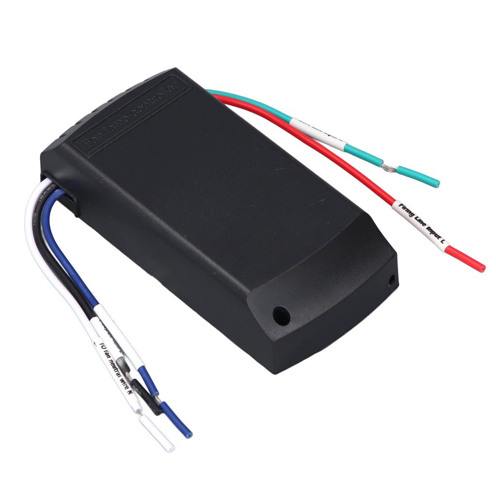 Ceiling Fan Lamp Remote Control 10m Range 3 Speeds Control 4 Timers Fan Light Remote Kit