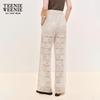 Teenie Weenie Women's Simple Casual Bear Long Pants