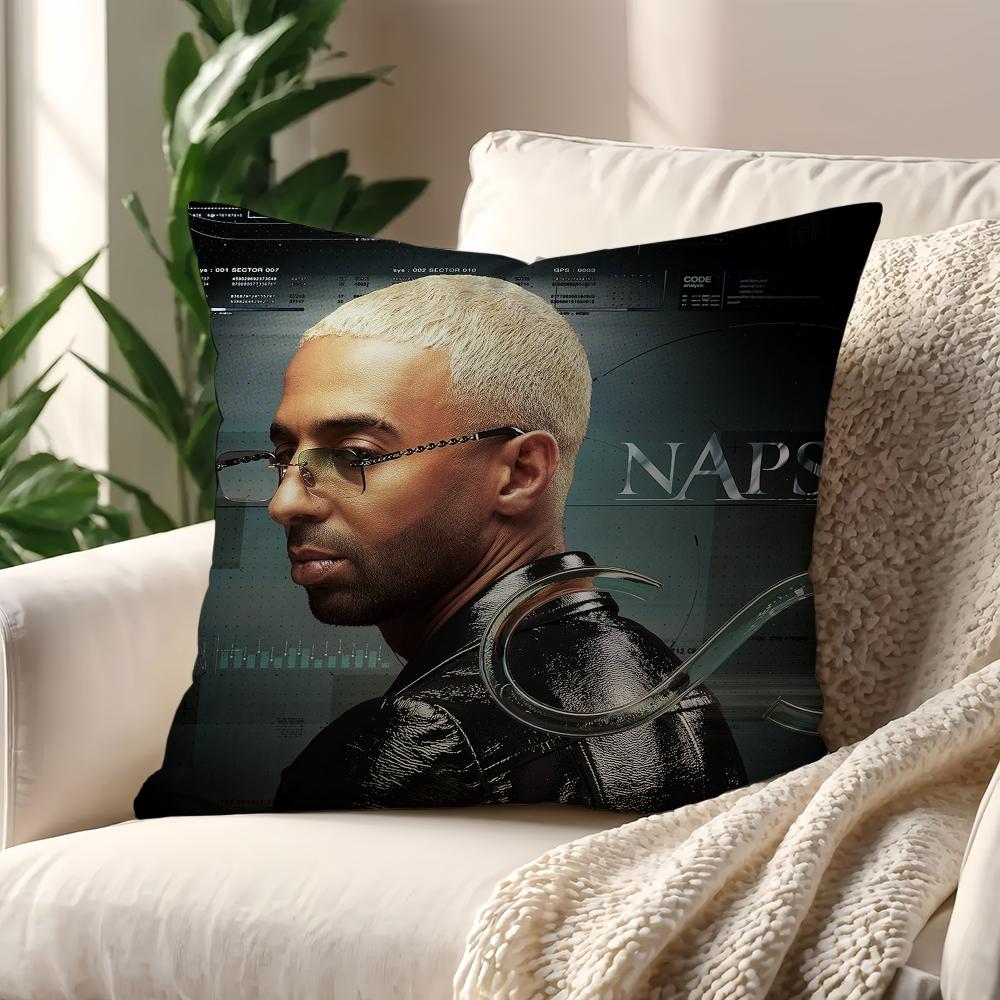 Рэпер N-Naps Mec крутая наволочка Подушка Чехол Декор Комната Дом Диван гостиная Офис Авто Нордическая Простота