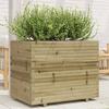 VidaXL Planter 90x60x72.5 Cm Impregnated Pine Wood, Outdoor Planter, Flower Box, Tomato Planter, Planter of 3282608