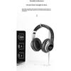 VJ033 5.0 LED Color Head Mounted Sports Headphones, Equipped with 6-hour Foldable Lightweight High Fidelity Stereo Playback Headphones for Telephones