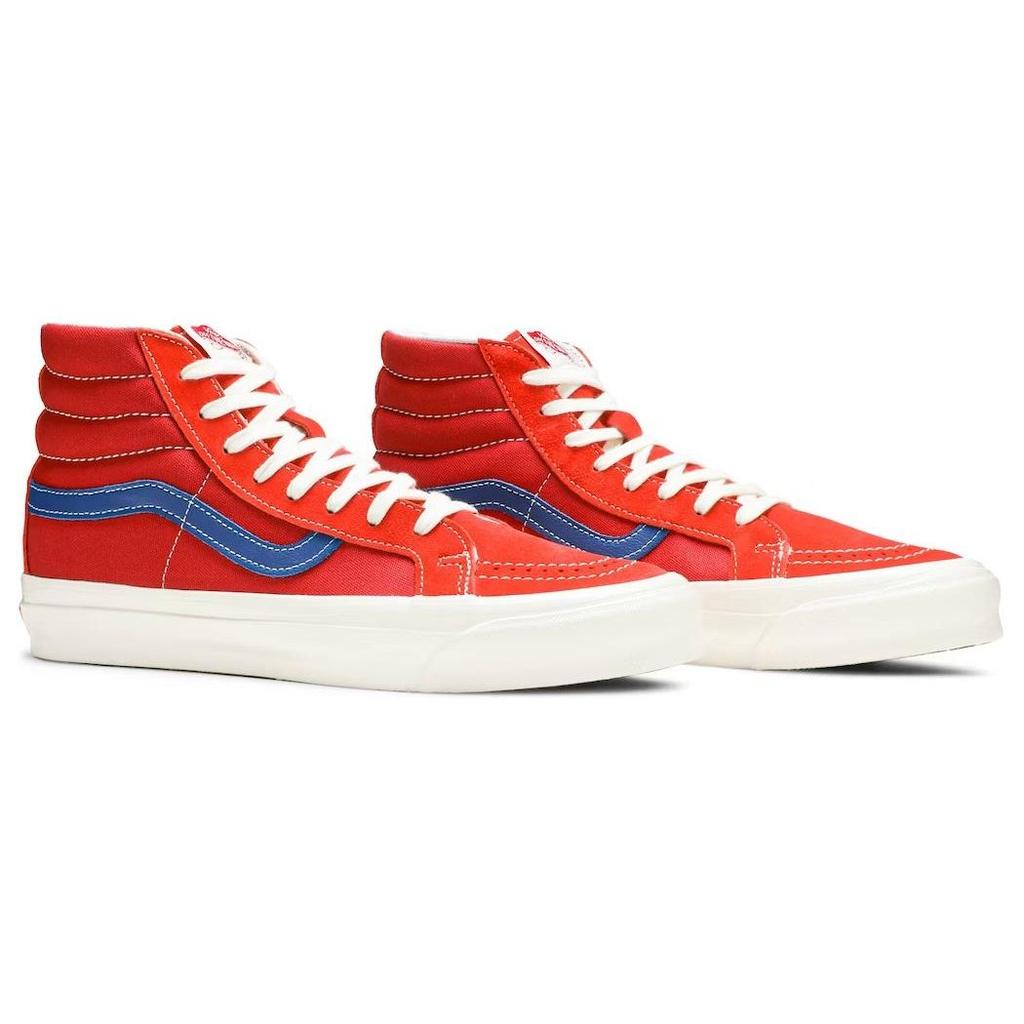 Vans Sk8-Hi Гранатовый Помпейский Красный Vn0a4bvbxen