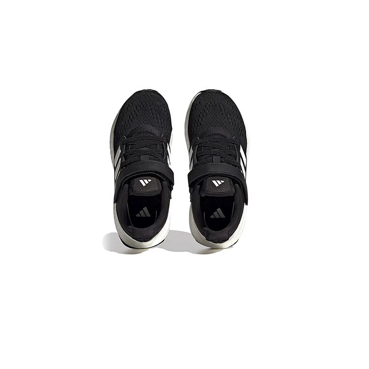 Adidas PureBoost 22 C Black Silver Metallic White Kids Sneakers Core-Black Cloud-White IF5546