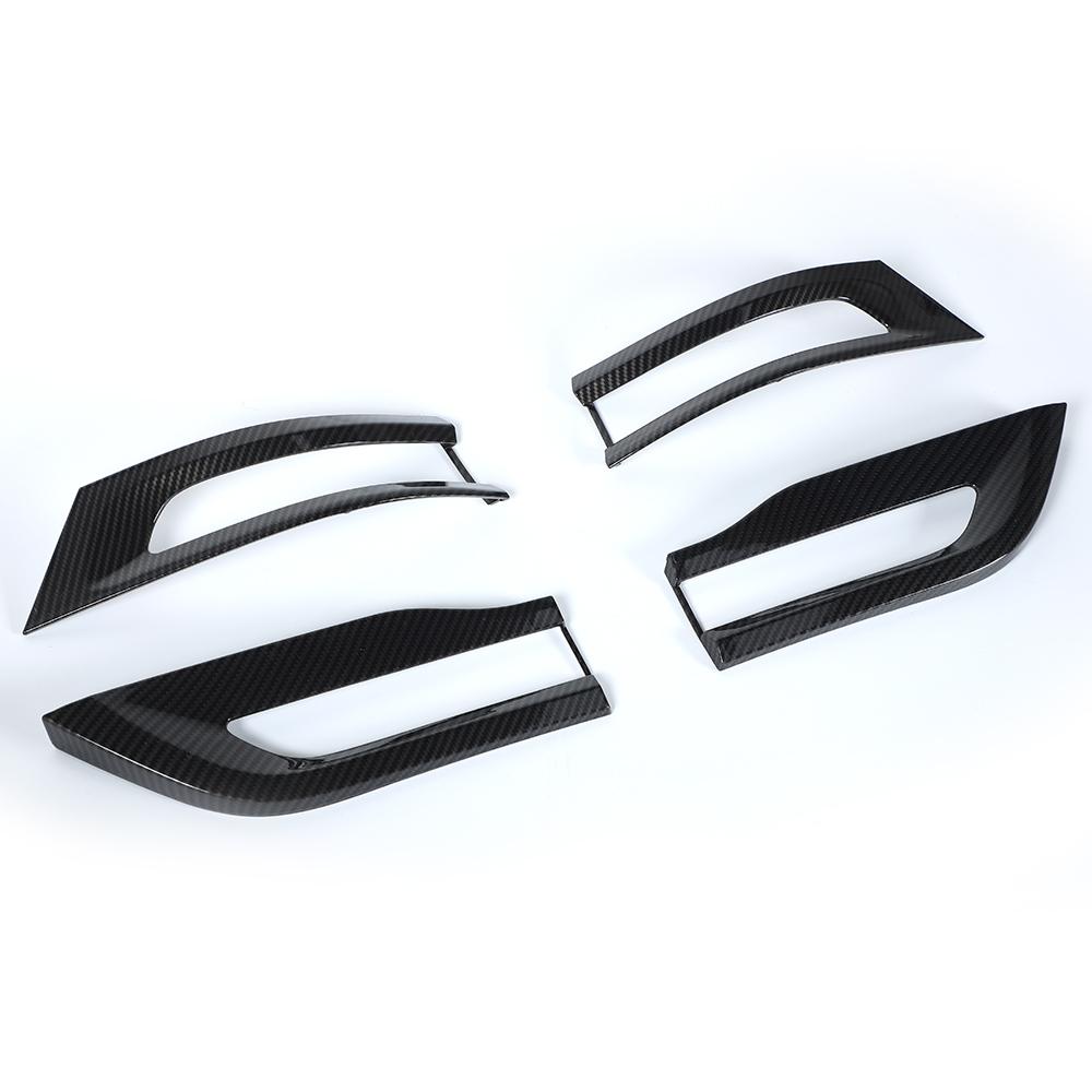 Декоративная крышка для заднего фонаря Наклейки на задние фонари подходят для Jeep Grand Cherokee 2014-2020 ABS Автомобильные аксессуары