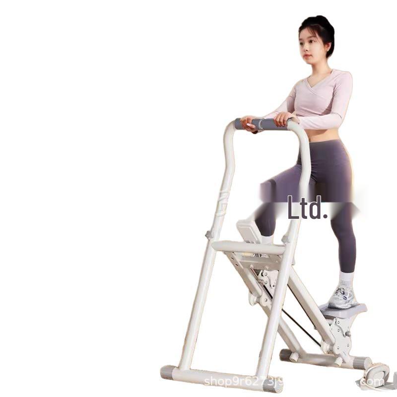 Складной комнатный лестничный тренажер: Многофункциональный тренажер для тренировок на наклонной поверхности и сжигания жира.