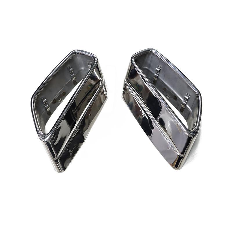 Декоративная рамка черного цвета для наконечника выхлопной трубы для BMW 525li/530i G30/G38