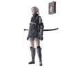 Nier Replicant ver.1.22474487139... Bring Arts Фигурка действия Young Nier ПВХ, окрашенная - Серая 7 x 18 x 23 см