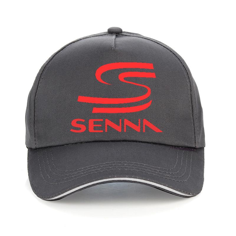 Ayrton Senna Baseball Cap Unisex Fashion Cool Ayrton Senna Hats Adjustable Cotton Dad Caps