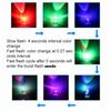 50/100pcs 5mm Multicolor Slow/Fast Flashing LED Diode Transparent Round Full Color LED Blinking Light Emitting Diodes Kit 2 Pins