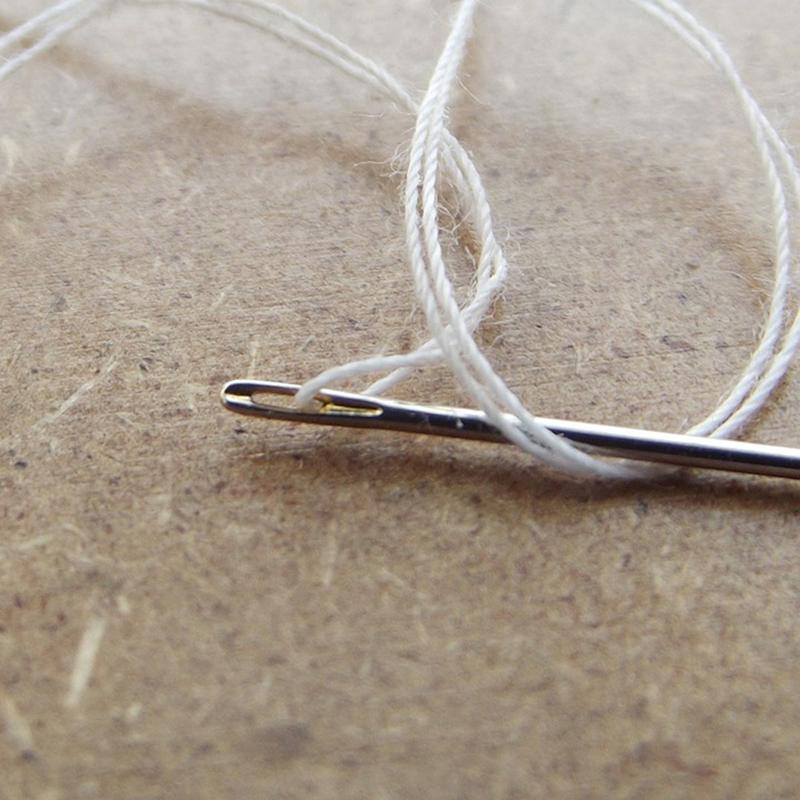 25 шт. игл с большим ушком для шитья, набор инструментов для шитья кожи ручной работы