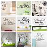 Decorative Bedroom Living Room TV Wall Stickers Mural Home Decor Gifts