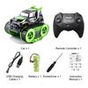 Remote Control Stunt Car, 2.4 GHz 4WD Dual Side Driving Amphibious Tracked Vehicle All Terrain Land Water Kids Toys