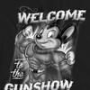 Унисекс Взрослая футболка Mighty Mouse Mighty Gunshow