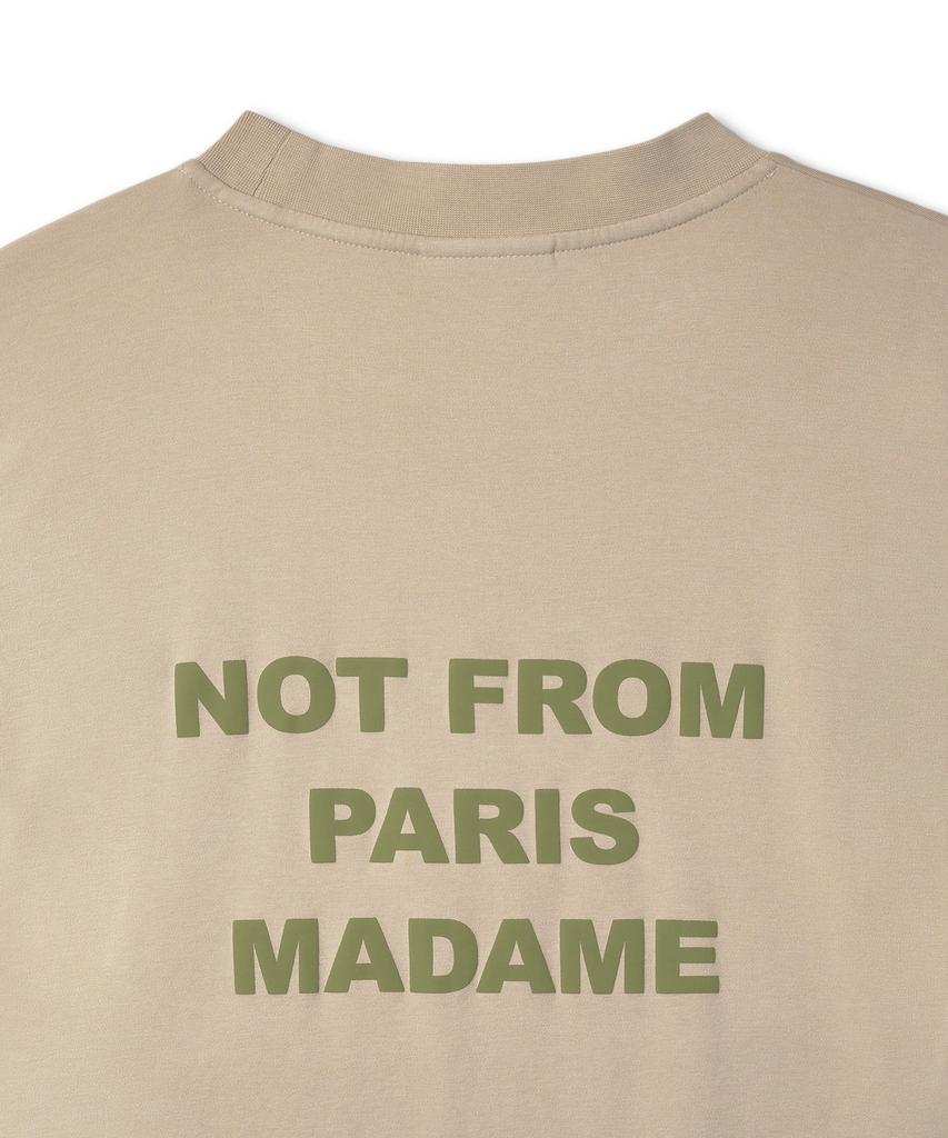 DROLE DE MONSIEUR Le T-Shirt Slogan Ml - Brown