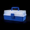 3-layer Portable Folding Fishing Tackle Box Large Capacity Lure Storage Box Organizer Fishing
