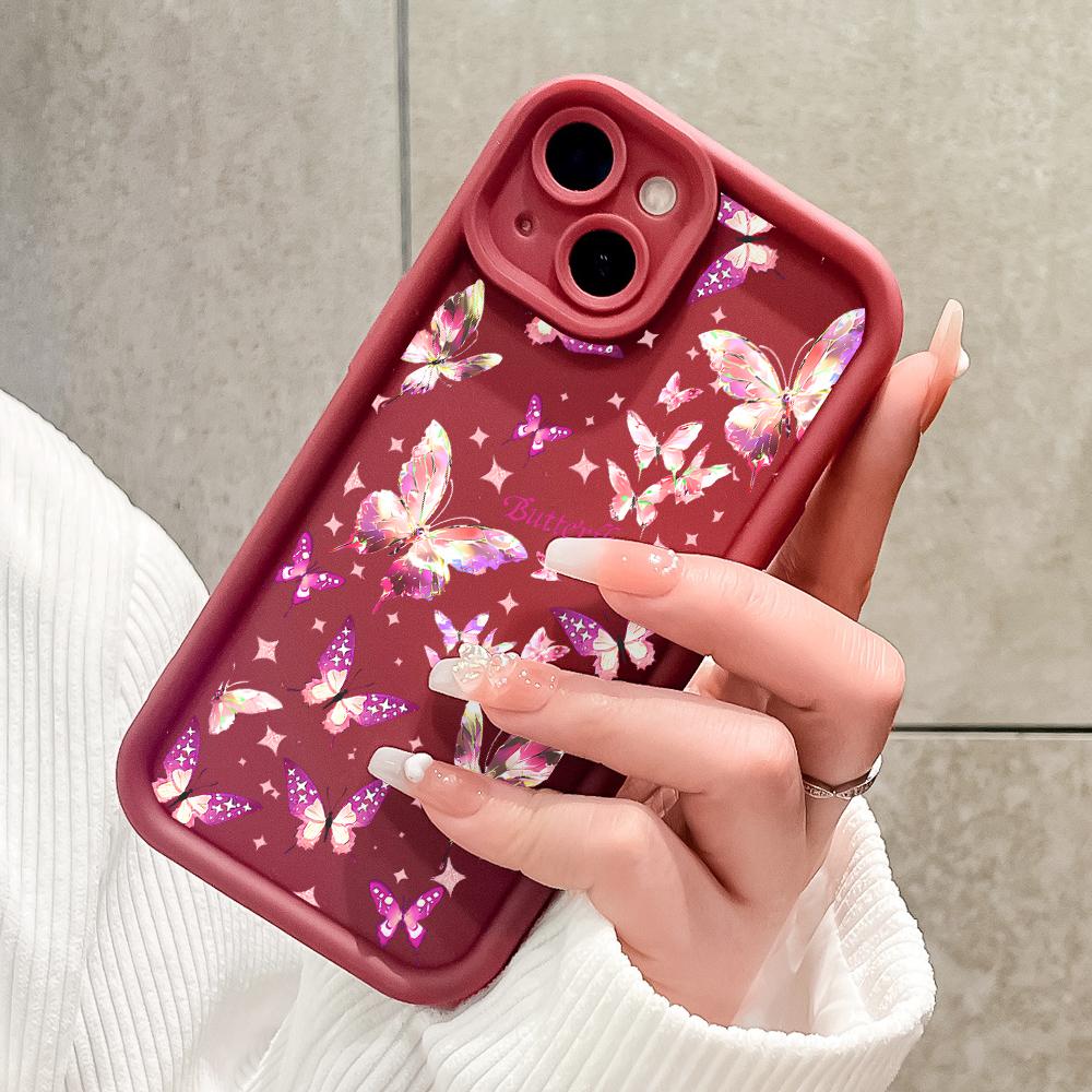 Мягкий силиконовый квадратный чехол с рисунком лестницы для телефона, полное покрытие, противоударный защитный резиновый чехол для камеры для Xiaomi Redmi