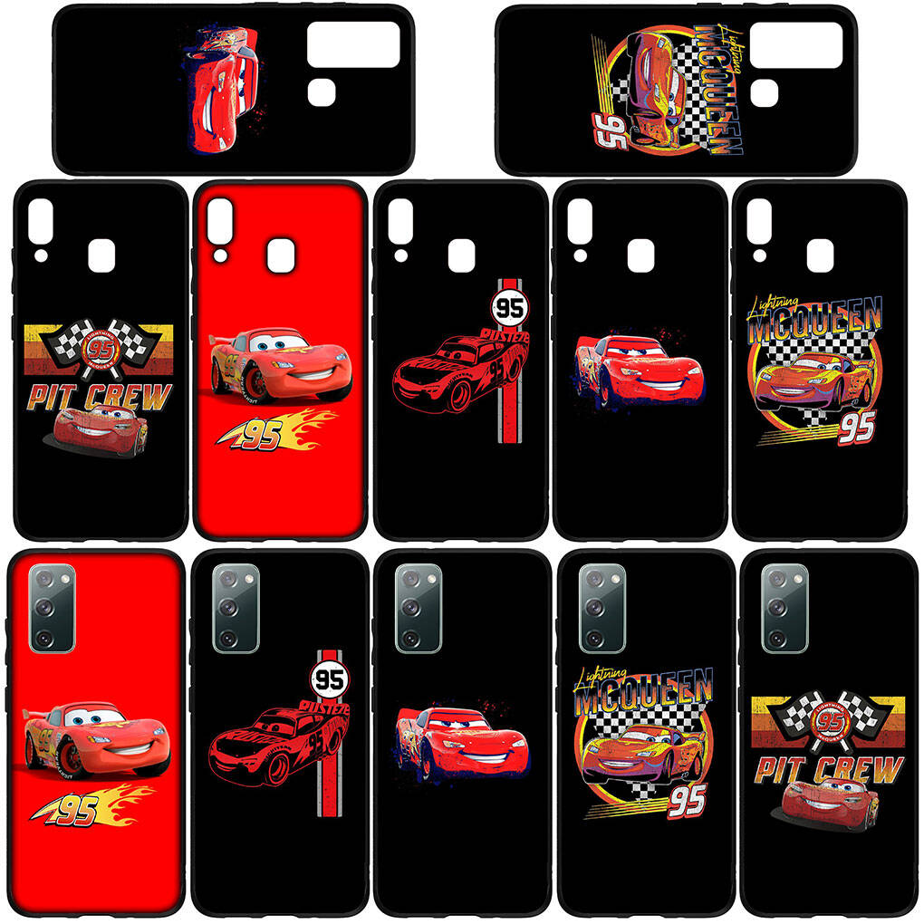 Для iPhone 17 16 15 Xiaomi Poco F7 F8 X7 X6 C85 C75 C71 M8 Redmi Note 14 13 12 11 Pro Max 14C 13C 15C A3 Чехол для телефона Комиксы Машины Молния Маккуин 95