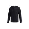 Neo Cuffed Long Sleeve Fleece Sweatshirt Men Sweatshirt Black EI4701