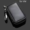 1 X PU Leather Logo Car Key Bag Key Holder Keychain Keyring  (8*5cm)