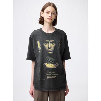 GU by Uniqlo Стильная футболка с принтом Властелин Колец